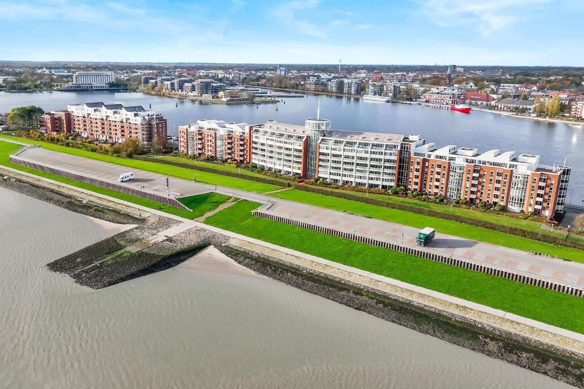 Strand-Apartment, Strandkorb, Meeresrauschen, Parkplatz วิลเฮล์มฮาเฟน ภายนอก รูปภาพ