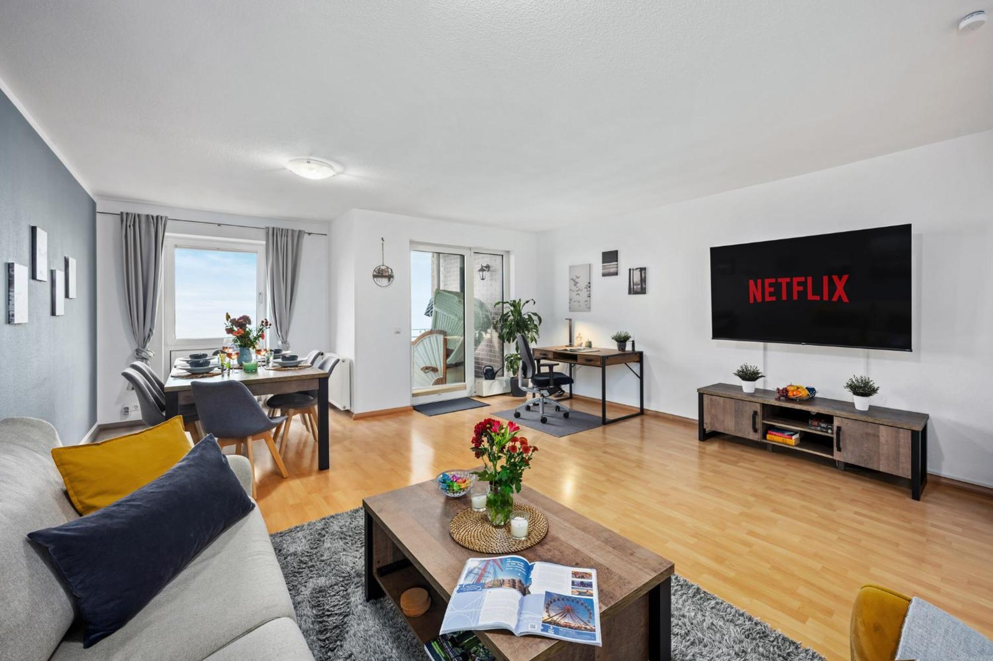 Strand-Apartment, Strandkorb, Meeresrauschen, Parkplatz วิลเฮล์มฮาเฟน ภายนอก รูปภาพ